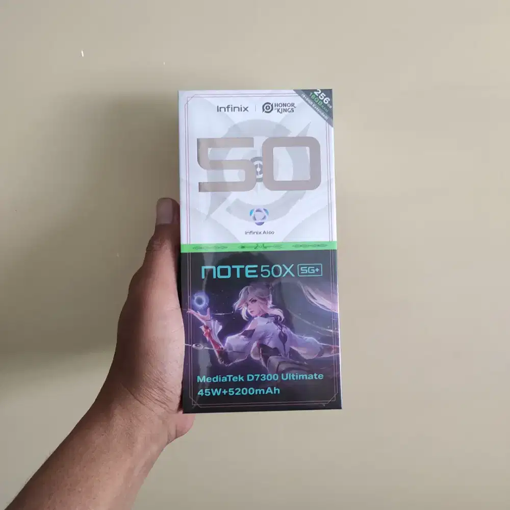Fast respon WA Infinix Note 50x 5G 8+8/256 Garansi resmi 1thn