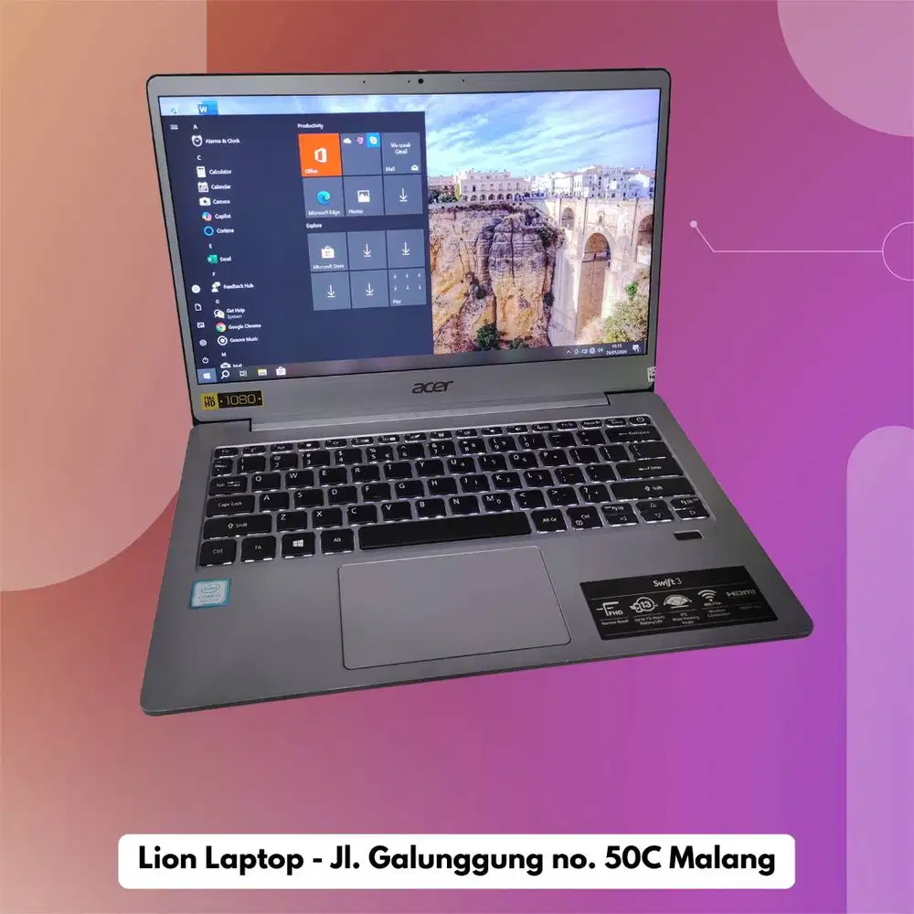 Super Slim Core i5 Gen 8 8/25 Acer Swift 3 SF313-51 [14|05]