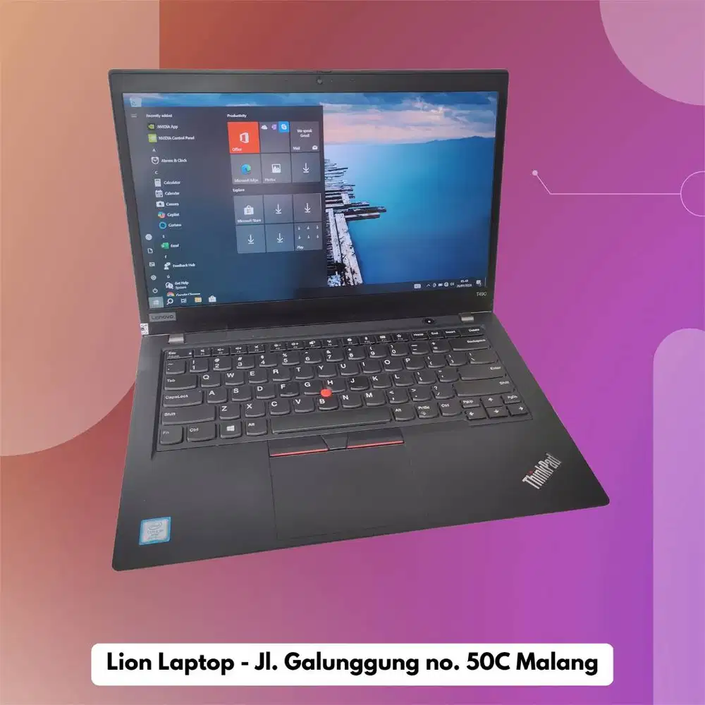 Double VGA NVIDIA Core i5 8/256 Slim Lenovo Thinkpad T490 [14|05]