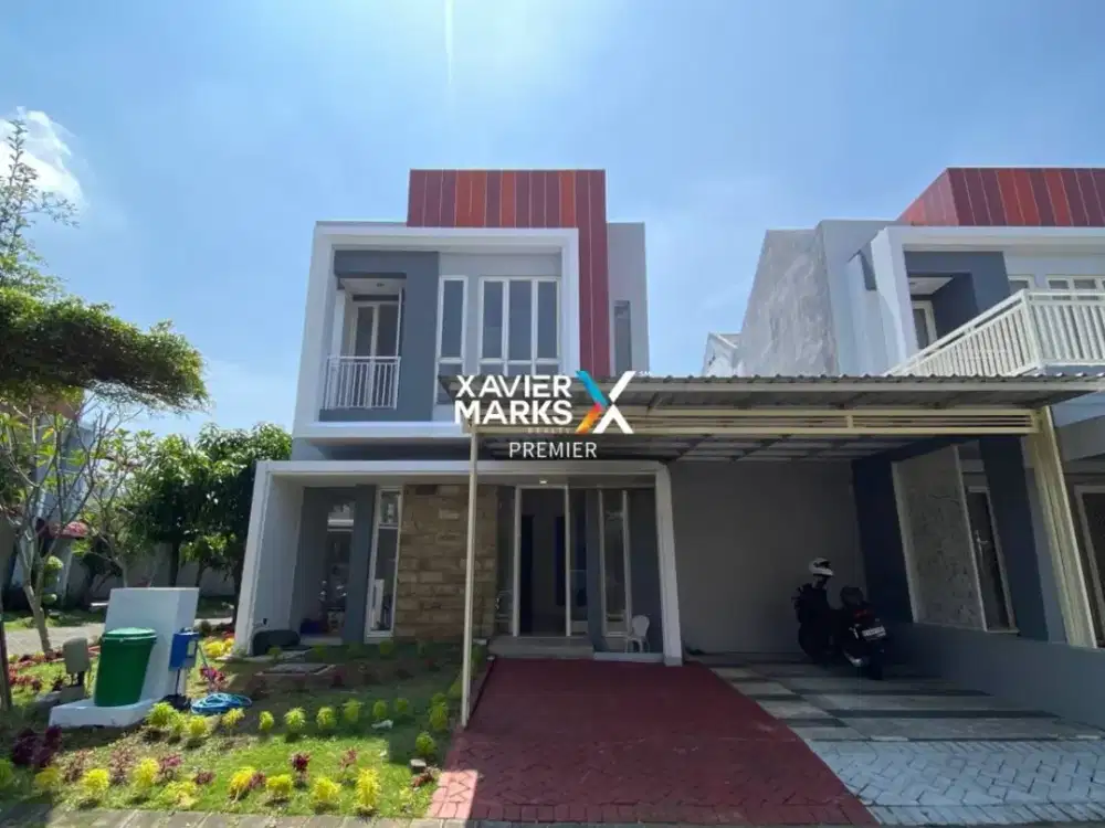 DIJUAL Rumah Hook Minimalis 2Lt Full Renovasi Lingkungan Tenang Keamanan 24 Jam Dg One Gate System Dekat Jl Raya Suhat dan UB di Green Orchid