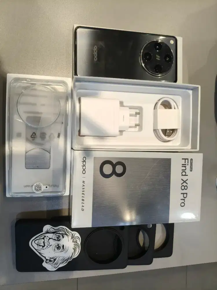 OPPO FIND X8 PRO KAYA BARU ATAS KIRI KANAN DIPASANG HEDROGEL LIAT SUKA