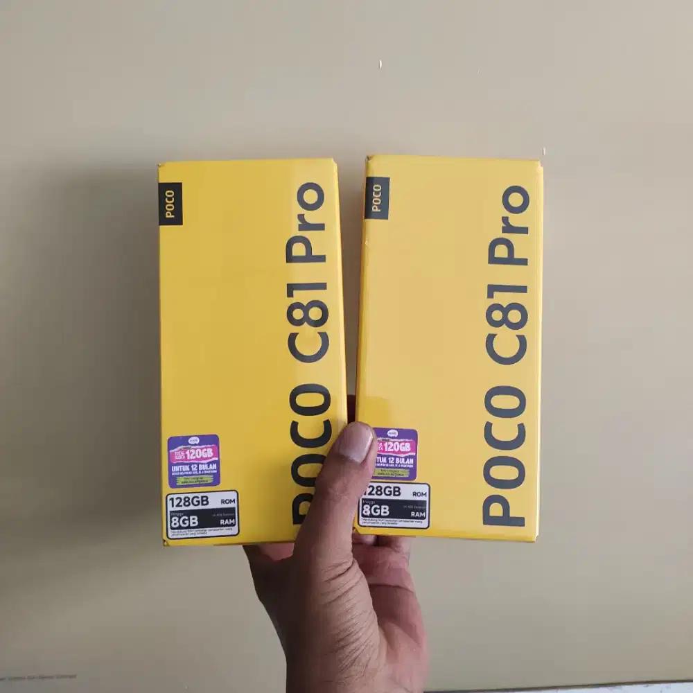 Fast respon WA Poco C81 Pro 4+4/128 Garansi resmi 15bln