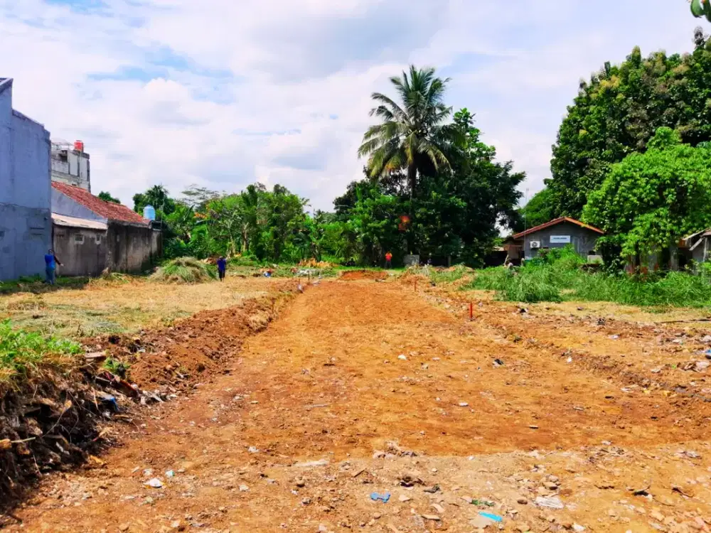 Tanah Siap Bangun Dalam Perumahan Dekat Stasiun Bogor, SHM Sudah Pecah
