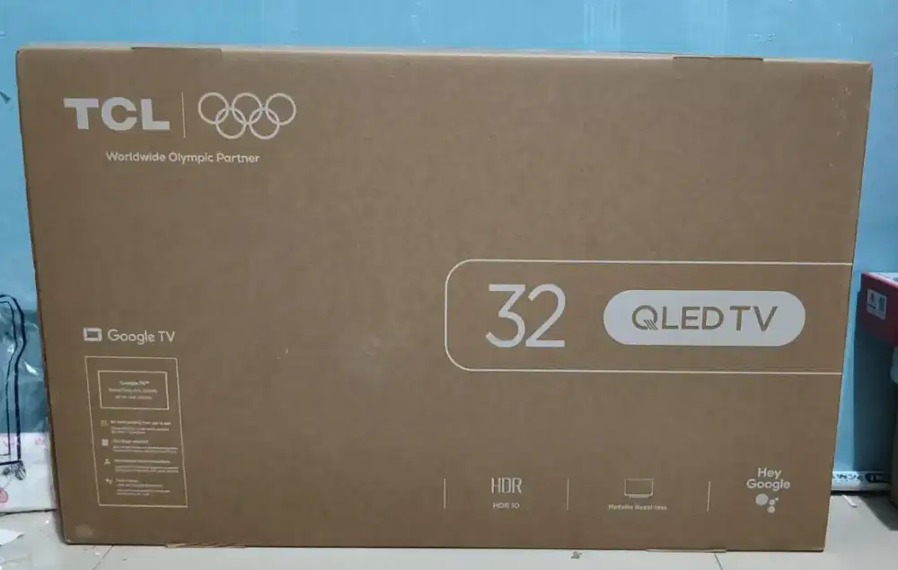 Google TV TCL 32 inch QLED digital garansi resmi