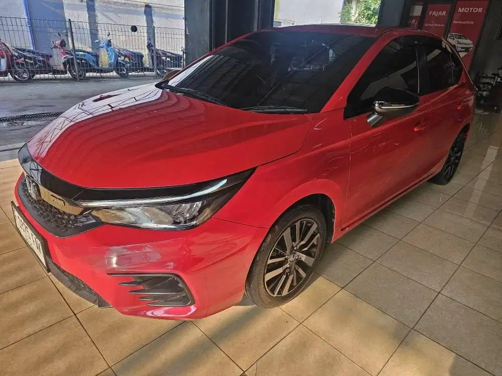 Honda All New City Hatchback RS CVT 2022 Merah Metalik