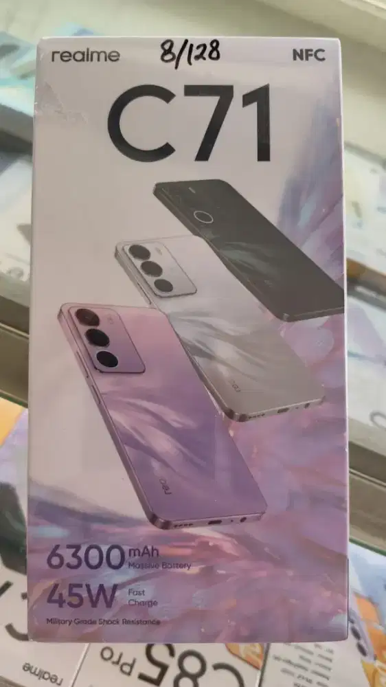 Realme c71 8/128 baru belum buka segel