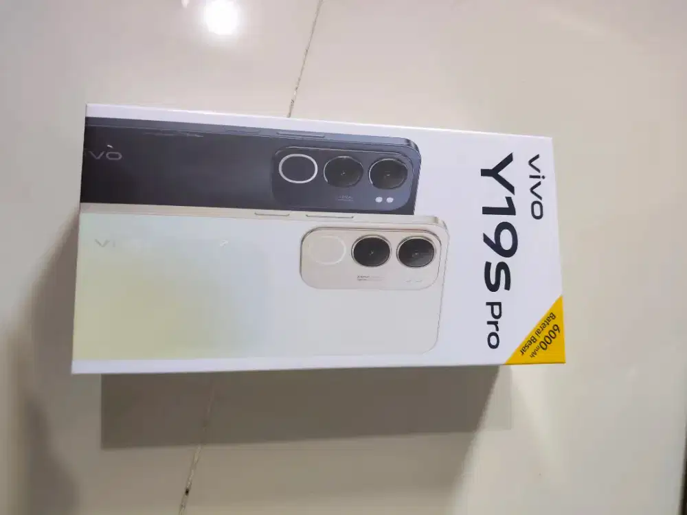 VIVO Y19s Pro 4G LTE kondisi baru