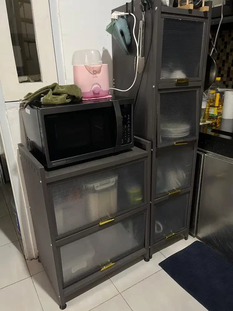 Lemari besi dapur 2 unit