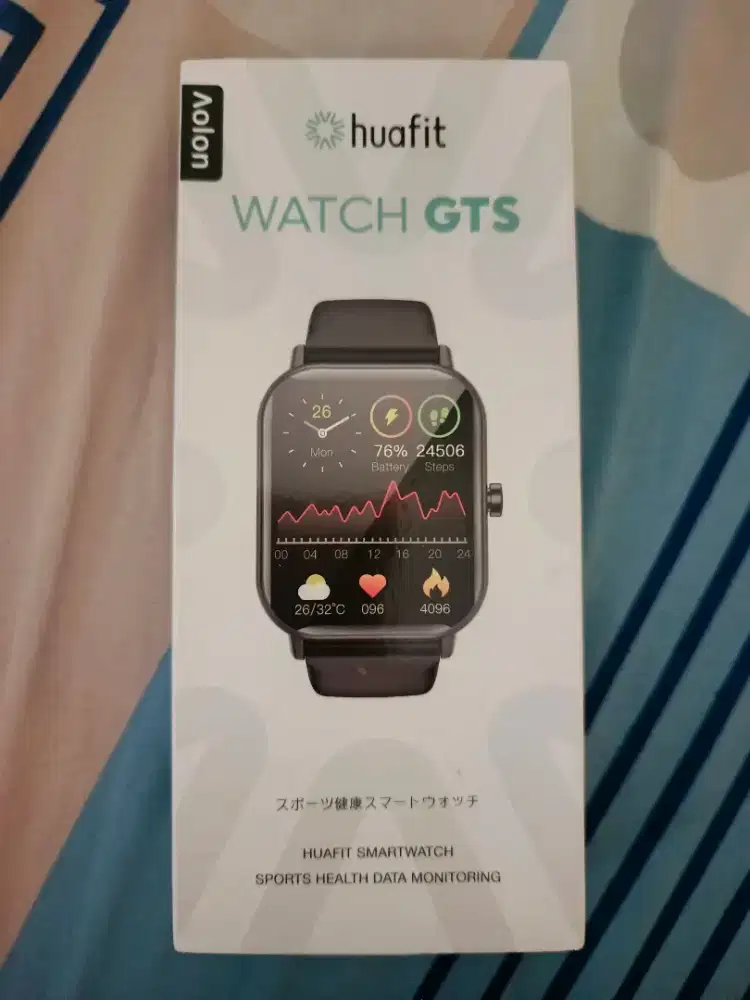 AOLON Huafit Watch GTS Smartwatch kondisi Mulus