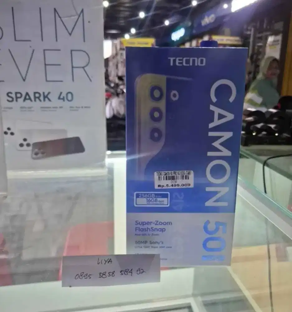 TECNO CAMON 50 PRO 5G 8/256 ATLANTIS DAHSYAT