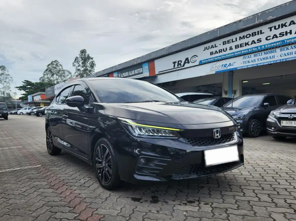 SIAP PAKAI!! HONDA CITY HB RS CVT AT MATIC 2023 HITAM