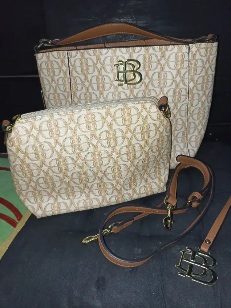 NEW tas Bonia warna apricot
