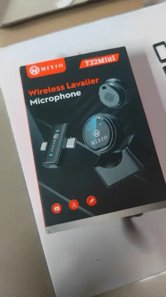 Microphone wireless lavalier mixio T22 mini