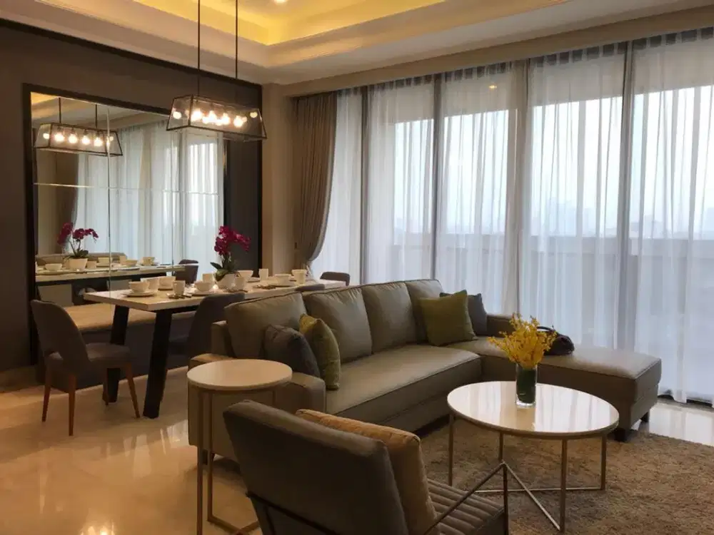 Best Price Disewakan Apartment Residence 8 Senopati 2+1 BR - Good Unit Jakarta Selatan
