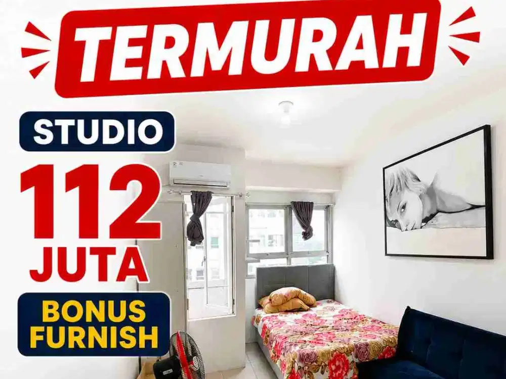 Dijual Apartemen Puncak Permai dekat Pasar Modern 
Surabaya Barat