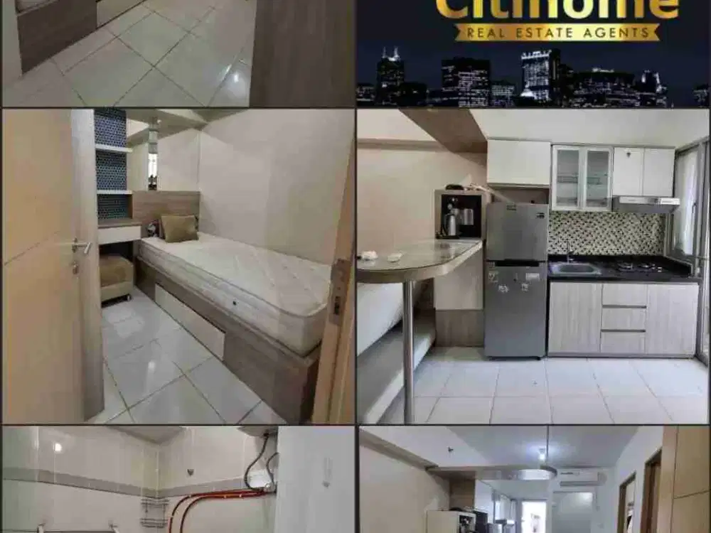 sewa tahunan 2br apartemen educity by citihome