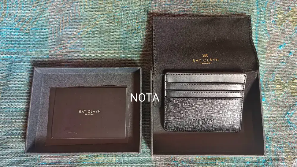 RAY CLAYN Original Card Holder - Full Box Original