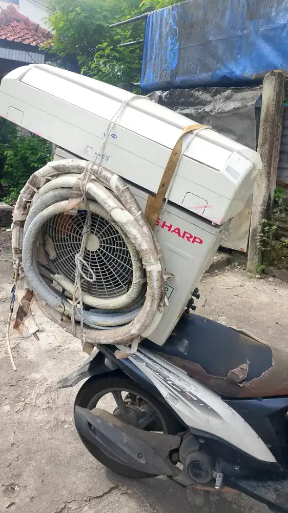 Menerima AC bekas harga tergantung Pk