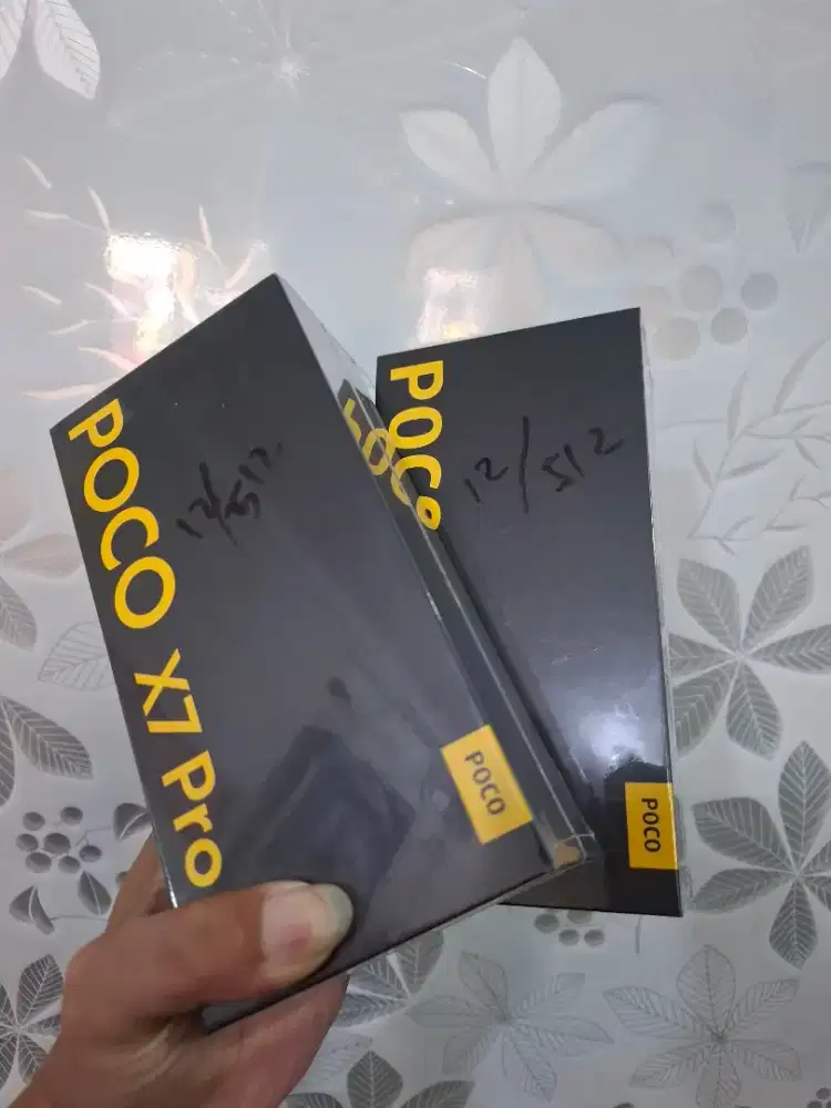 Poco x 7 pro ram 12/512 new segel