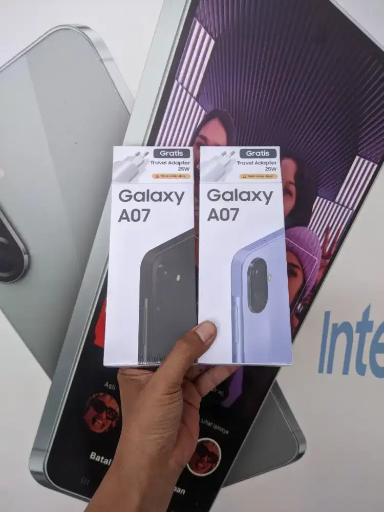 Fast respon WA Samsung Galaxy A07 4+4/128 Garansi resmi 1thn