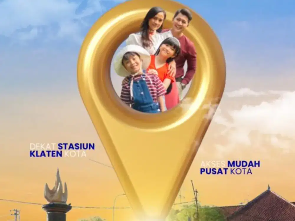 RUMAH 2 LANTAI DI KLATEN DEKAT PEMDA
