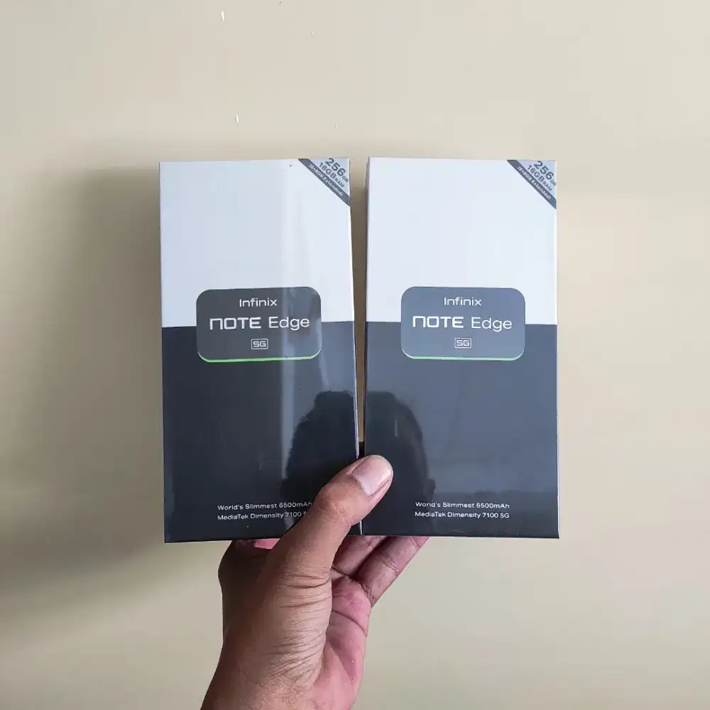 Fast respon WA Infinix Note Edge 5G 8+8/256 Garansi resmi 1thn