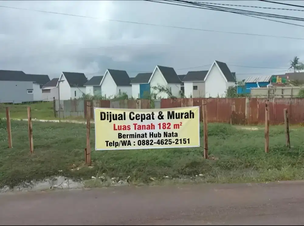 Dijual Tanah Pinggir Jalan Tatah Belayung