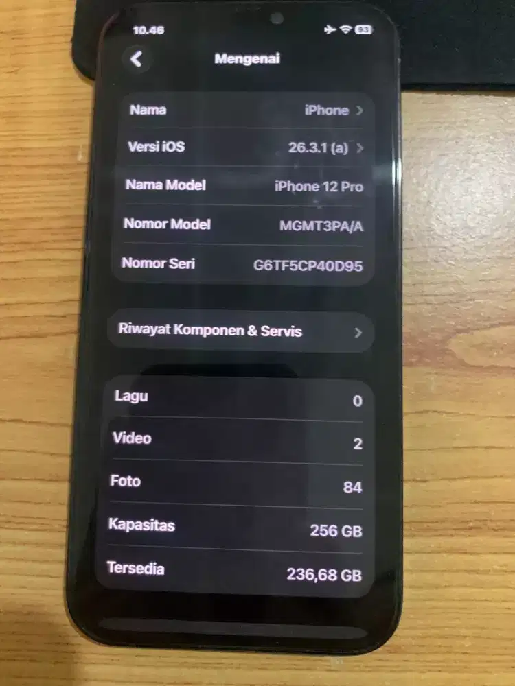 Dijual iphone 12 promax warna blue