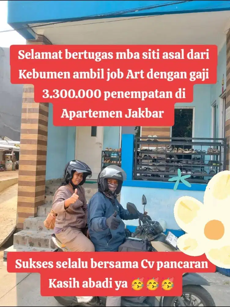 Info loker art penempatan jabodetabek