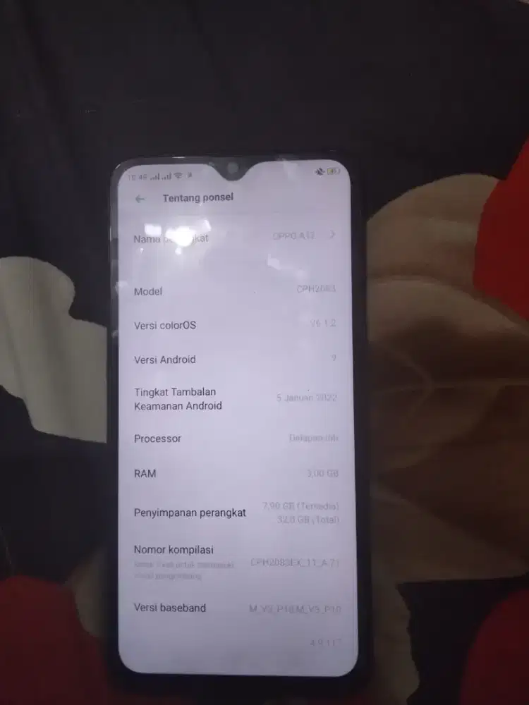Oppo a12 3/32 hp only