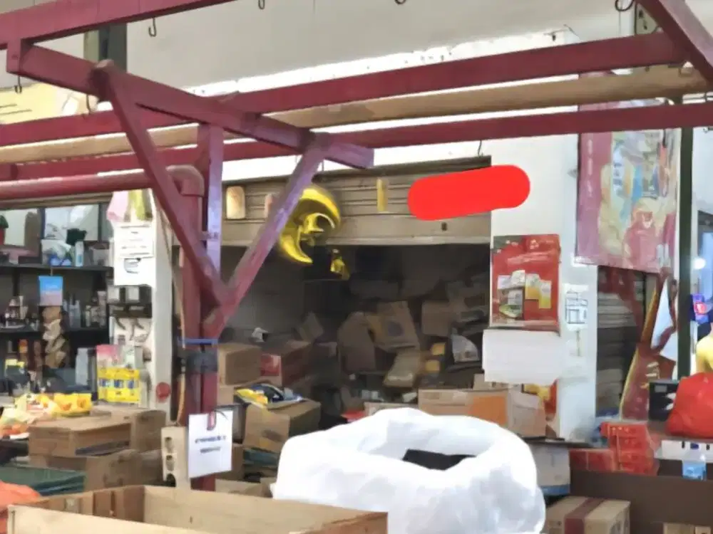 Dijual Kios Hoek Di Pasar Bersih Cengkareng Jakarta Barat