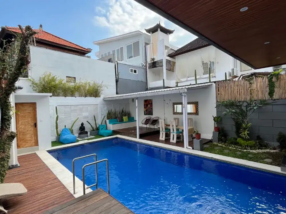 BRAND NEW!! 1 UNIT VILLA FOR LEASE IN UMALAS-KEROBOKAN
