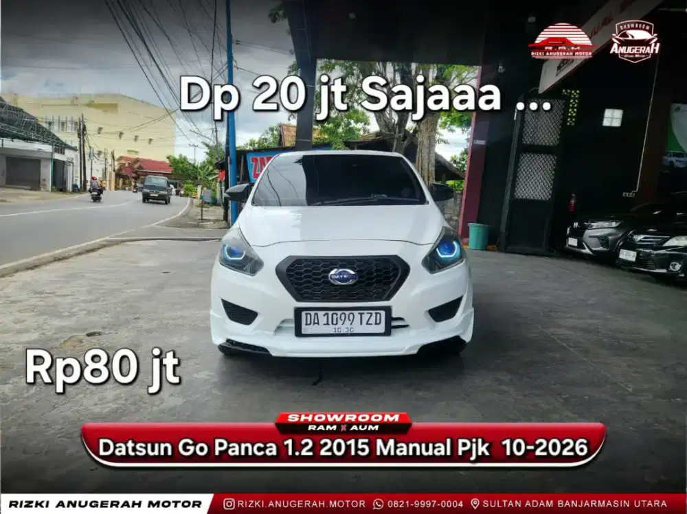 Dp ringan Datsun Go Panca 1.2 2015 Manual MT