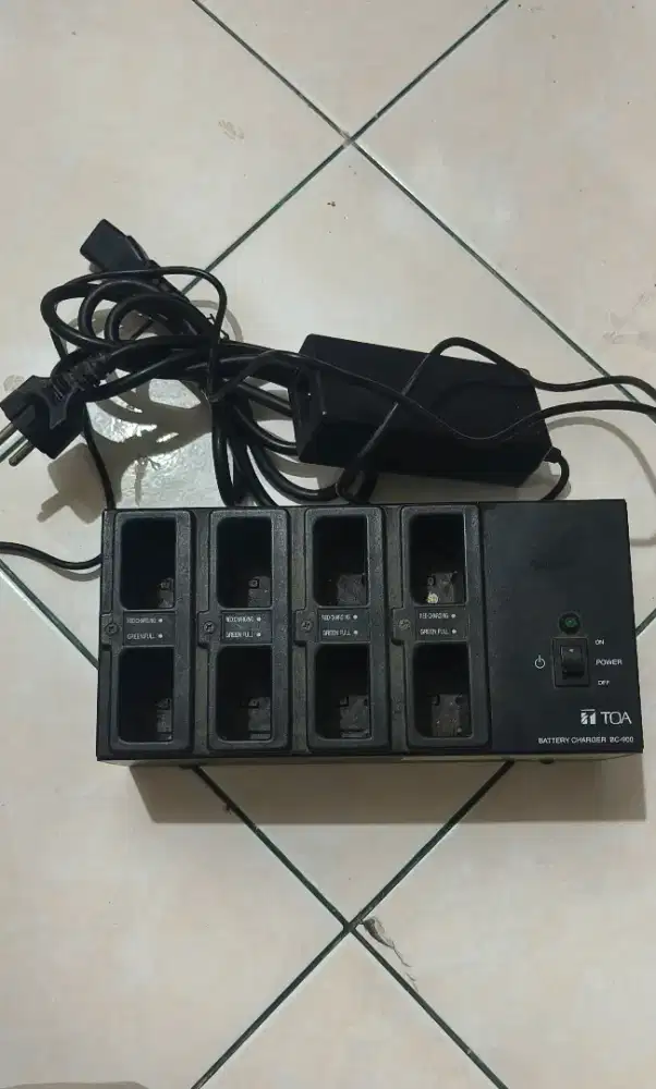 Di Jual charger baterai TOA BC-900 + Baterai BP-900 TOA CORPORATION