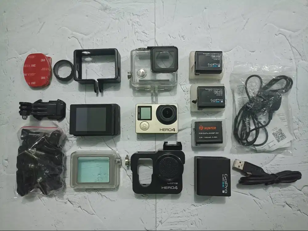 GoPro Hero 4 Black 4K Fullset