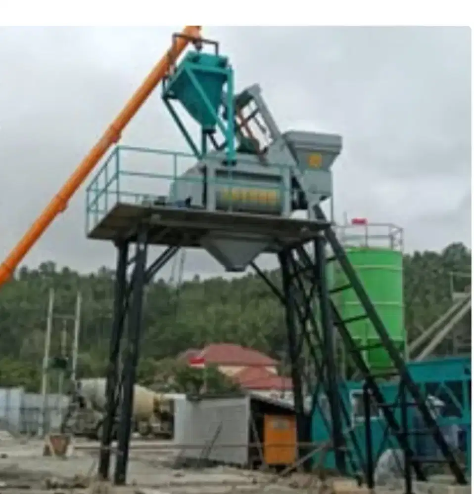 JUAL BATCHING PLANT WETMIX 30–40 M3/JAM READY STOCK