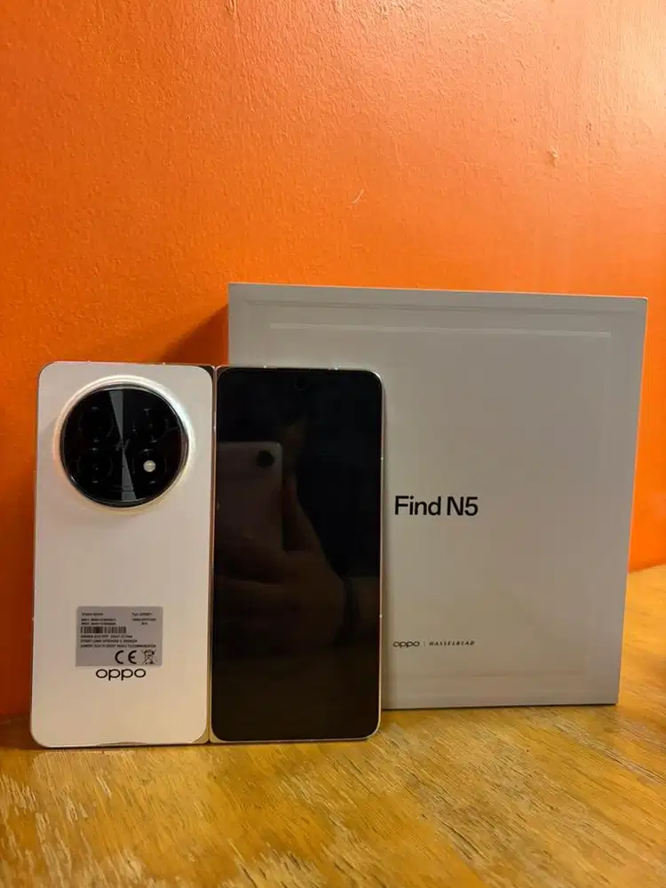Oppo Find N5 Fold 16/512 White Second Resmi Oppo Indonesia