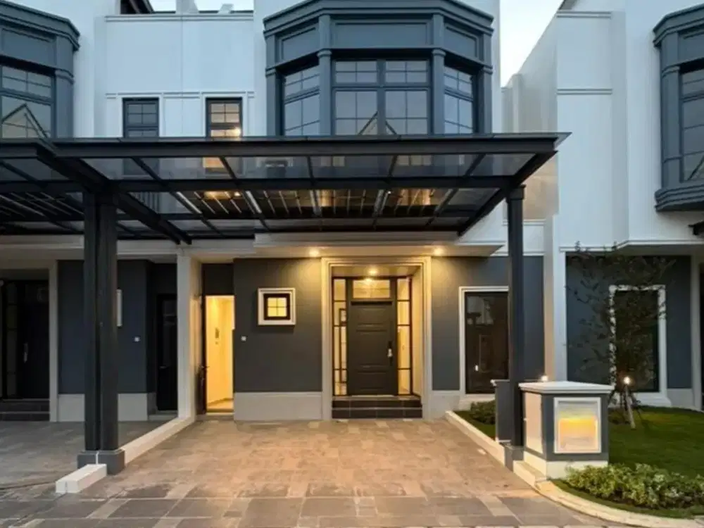 Hot Deal. Rumah modern cluster Louise. gading Serpong.
