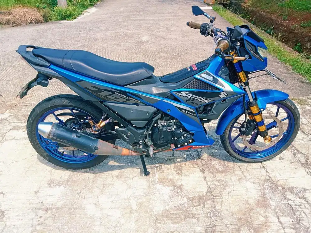 58@: PAJAK OF1X F KAB SATRIA FU FI BIRU 2016