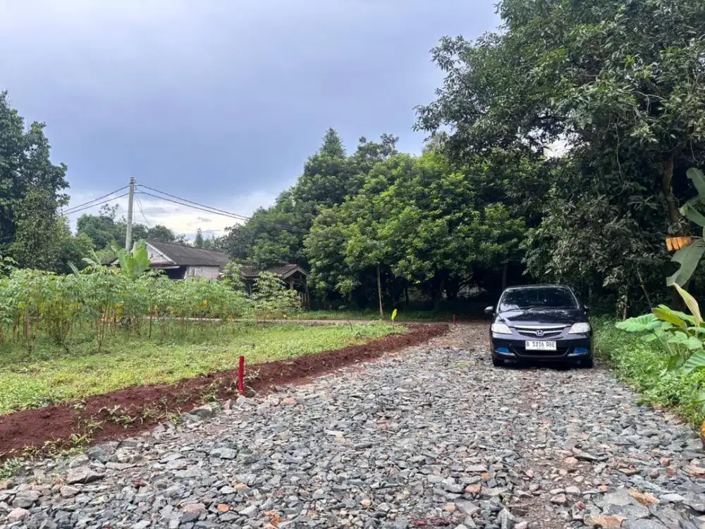 Tanah Hanya 1 Jt-an Dekat Pintu Tol Burangkeng, SHM Siap Balik Nama
