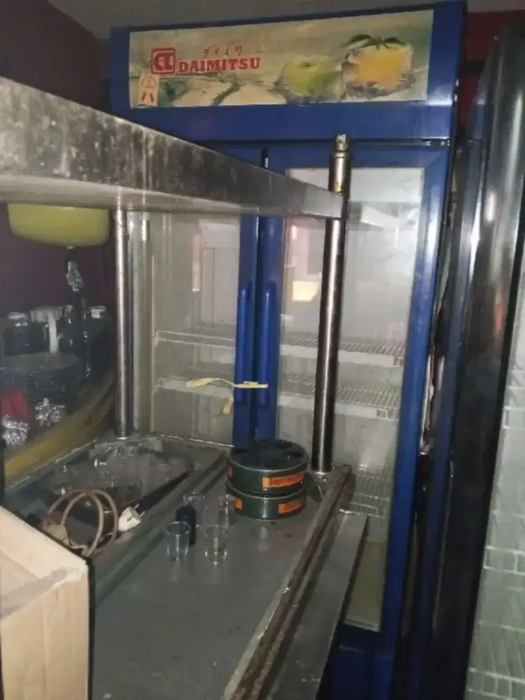 Showcase Chiller Daimitsu 2 pintu second / kulkas bekas