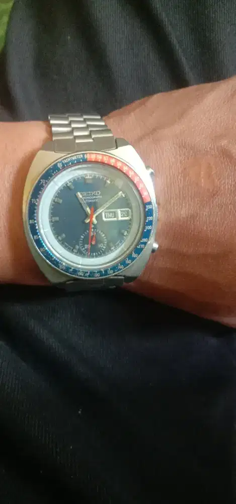 Jam tangan Seiko crhronograph automatic