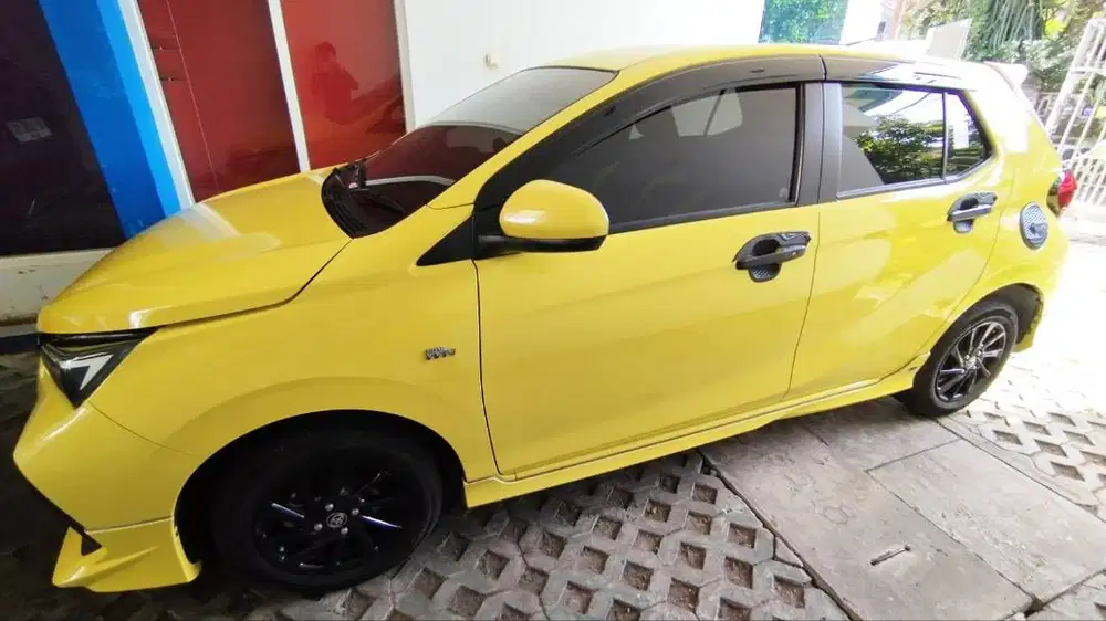 Dijual Agya stylix 1.2 g cvt kuning 2025