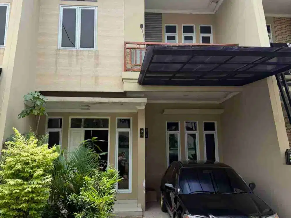 Rumah mewah 2lantai strategis Nempel metro permata dan meruya