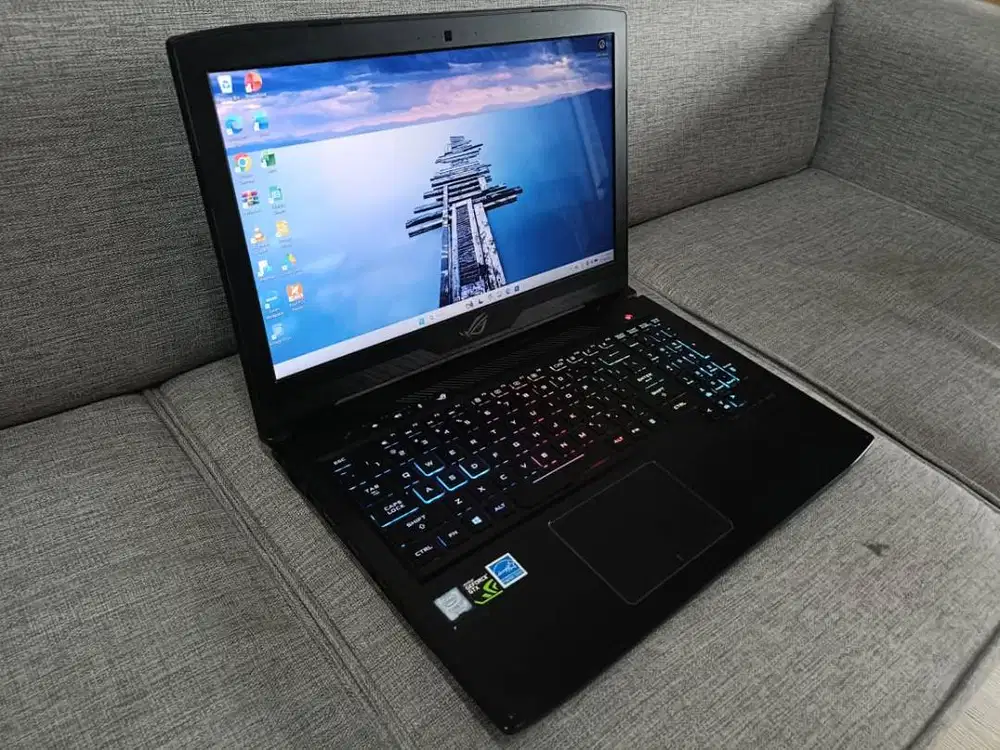 JUAL ASUS ROG 503VD PROCESSOR i7 - 7700HQ GPU NVDIA GeForce GTX 1050