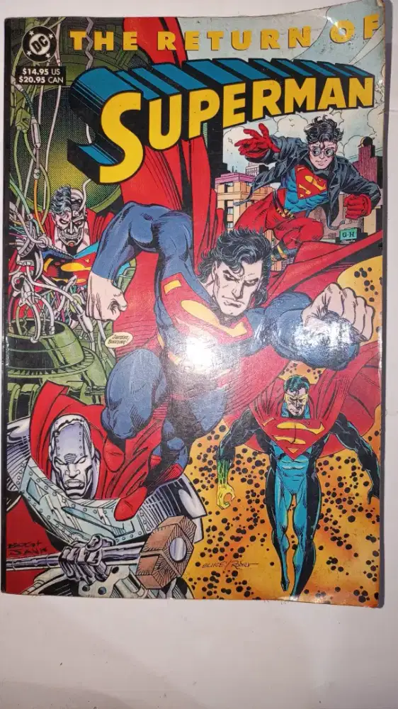 The Return of Superman Original English Comic Collector Item DC