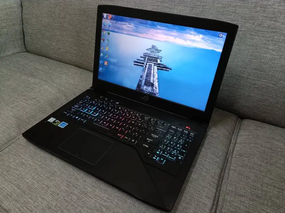 SECOND ASUS ROG 503VD PROCESSOR i7 - 7700HQ GPU NVDIA GeForce GTX 1050