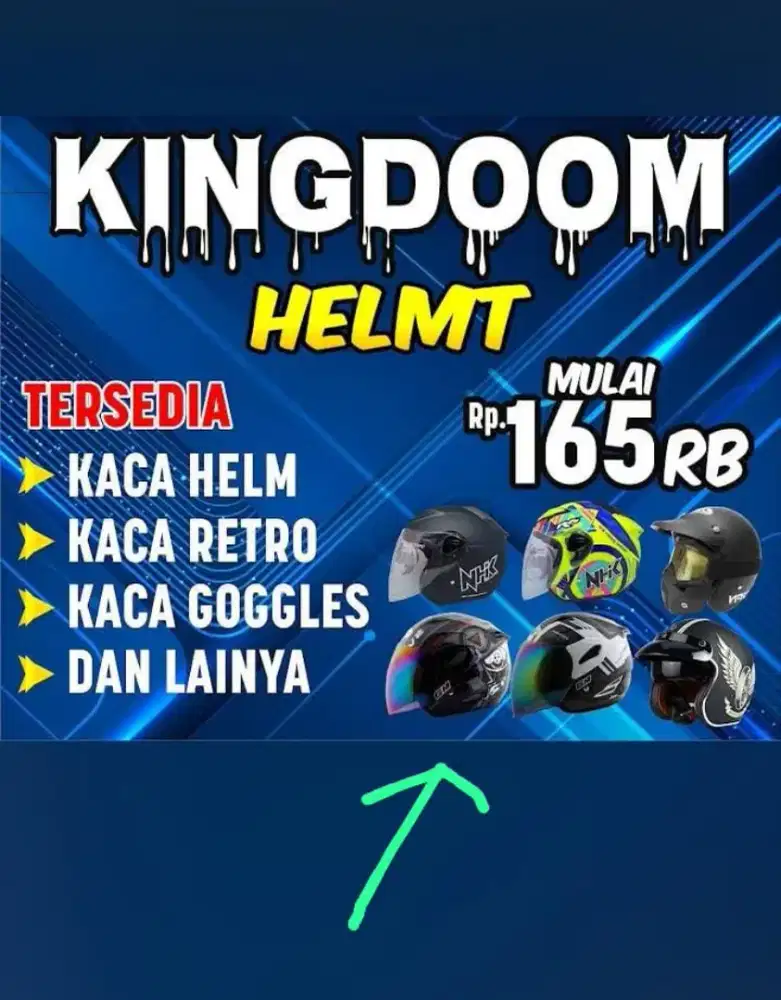 Kasir Toko helm