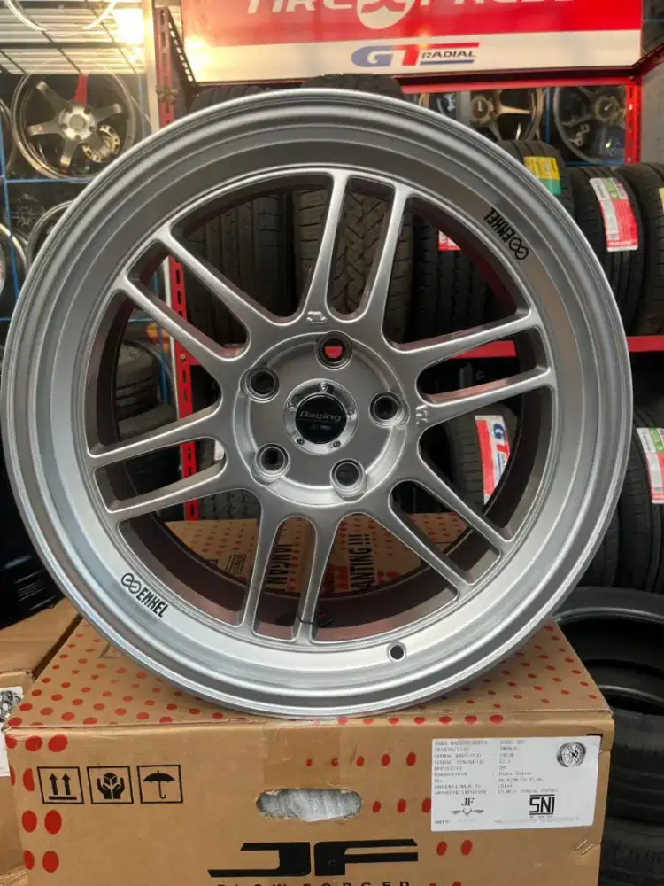 Enkei rpf1 ring 18 lebar 8,5-9,5 pcd 5x120 ET 28-32 BMW BYD seal
