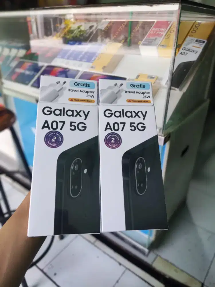 Samsung A07 5G 6/128GB — Garansi Resmi SEIN, Unit Fresh Segel (BNIB)!